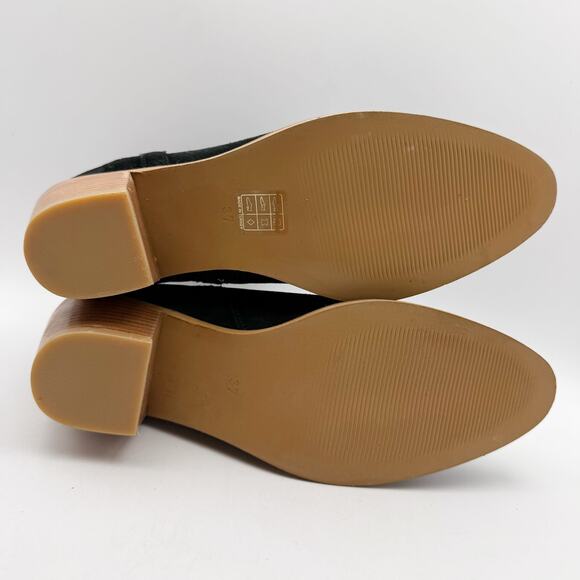 Bueno Womens Veronika Bootie EU 37 US 6.5-7 Black Suede Leather Ankle NIB - Picture 12 of 13